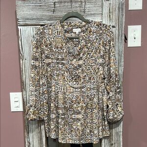 Wonderly Multicolor Paisley Blouse